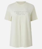 Camiseta Oversized Esportiva em Algodão com Estampa Power Snack - 1