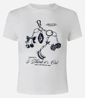 Camiseta New T-Shirt em Algodão com Estampa de Chaveiro - 1