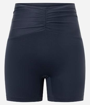 Bermuda Ciclista Esportiva em Microfibra com Cós Franzido