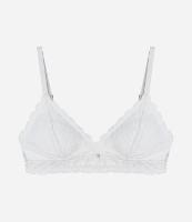 Sutiã Top em Algodão Bordado - 1