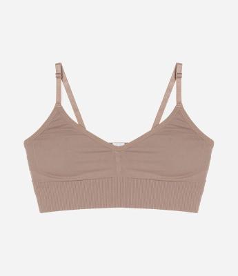 Sutiã Top com Bojo Sem Aro Seamless Tri FIl