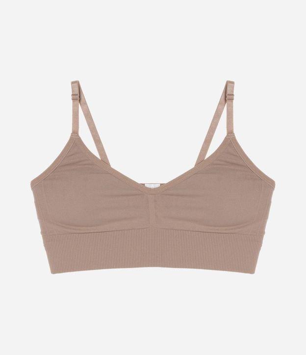 Sutiã Top com Bojo Sem Aro Seamless Tri FIl - 1