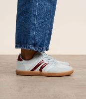 Tênis Chuteira em Pu com Efeito Camurça - 2