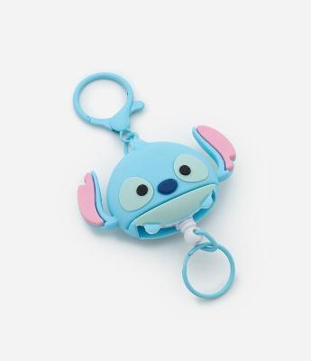 Extensor de Crachá de Silicone com Carinha Stitch