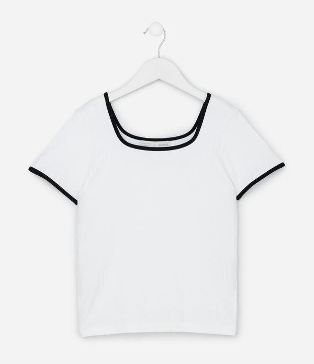 Camiseta Infantil Seamless Canelada - Tam 5 a 14 Anos - 1