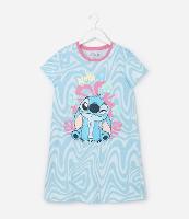 Camisola Infantil com Estampa do Stitch - Tam 5 a 14 Anos - 1