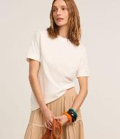 Blusa Alongada em Malhão com Manga Dobrada - 2