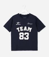 Kit 02 Camisetas Infantis com Lettering Team 86 - Tam 5 a 14 Anos - 1