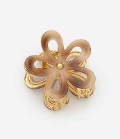 Piranha de Cabelo em Resina com Forma de Flor - 1