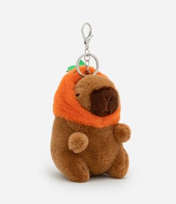Chaveiro Infantil com Pelúcia de Capivara - Tam Único