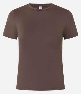 Blusa Alongada em Poliamida Básica