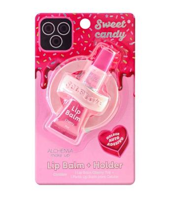 Lip Balm com Holder Alchemia Self Love Cherry