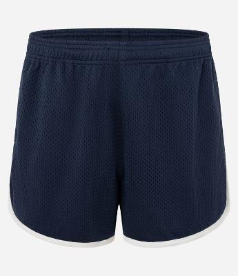 Bermuda Esportiva Vintage em Microfibra com Viés Contrastante