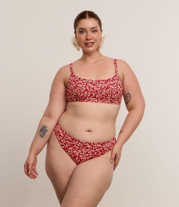Biquíni Calcinha Fio Duplo em Microfibra Floral Liberty Curve & Plus Size - 3