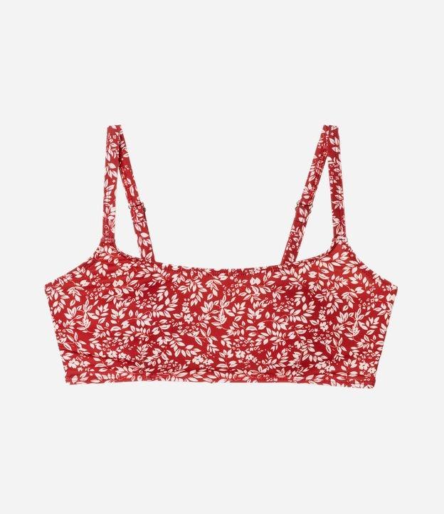 Biquíni Top Reto em Microfibra Floral Liberty Curve e Plus Size - 1