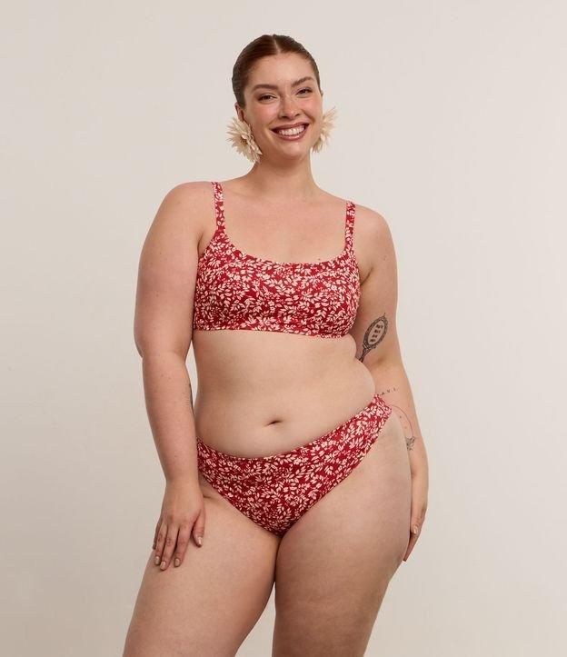 Biquíni Top Reto em Microfibra Floral Liberty Curve e Plus Size - 2