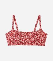 Biquíni Top Reto em Microfibra Floral Liberty Curve e Plus Size - 1