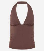 Blusa Frente Única com Franzidos Laterais - 1