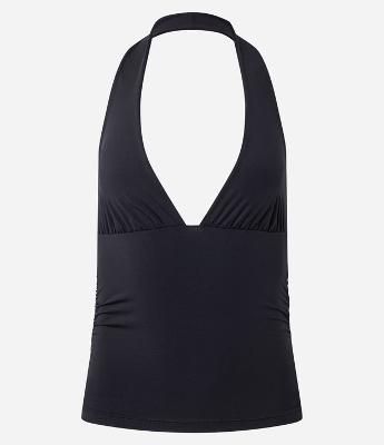 Blusa Frente Única com Franzidos Laterais