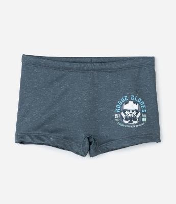 Sunga Boxer Infantil com Estampa Star Wars - Tam 5 a 14 Anos