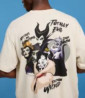 Camiseta Boxy em Algodão com Estampa Lettering The Villains Club Baddies Disney - 3
