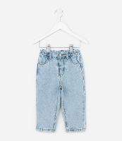 Calça Mom Infantil em Jeans - Tam 1 a 6 Anos - 1