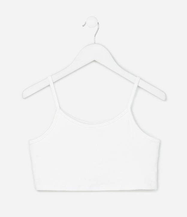 Top Cropped  Infantil em Microfibra - Tam 5 a 14 Anos - 1