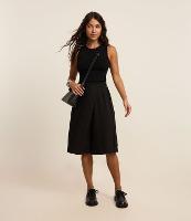 Bermuda Reta Alfaiatada com Cintura Deslocada e Pregas - 2