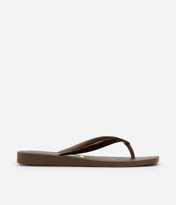 Chinelo Slim com Bico Quadrado em Animal Print