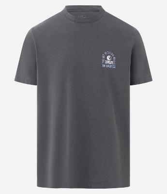 Camiseta Comfort em Algodão com Estampa Abstrata  Estonada