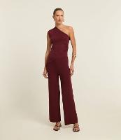 Calça Reta em Tricô com Elástico no Cós - 1