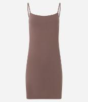 Vestido Tubinho Básico em Cotton com Alças Finas - 1