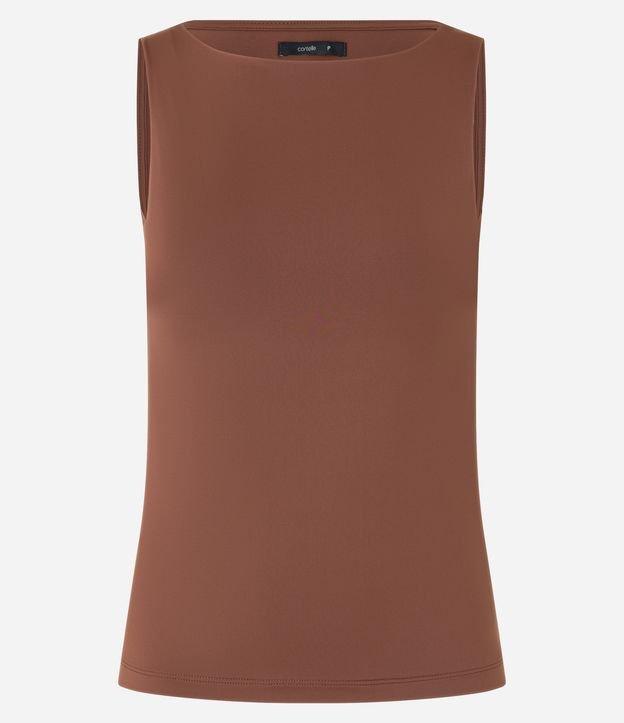 Blusa Regata com Gola Halter em Poliamida - 2