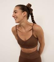 Top Bojo Esportivo em Microfibra com Franzido Frontal - 2