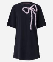 Camisola em Algodão com Laço de Tule - 1