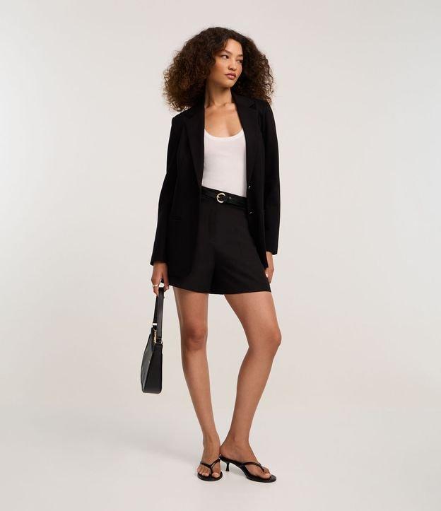 Short Alfaitado com Passantes e Frisos - 2