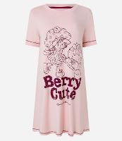 Camisola Curta em Viscolycra com Estampa Moranguinho - 1