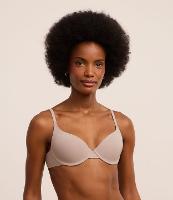 Sutiã Base em Microfibra Texturizada com Bojo Oco - 2