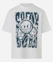 Camiseta em Algodão com Estampa Smiley So Far So Good - 1