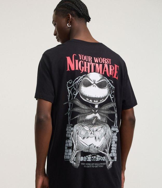 Camiseta Comfort em Algodão com Estampa Jack Skellington - 3