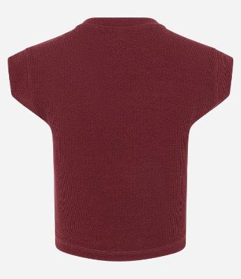 Blusa Canelada com Cava Diferenciada