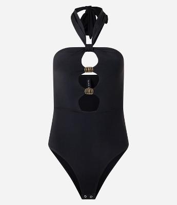 Body Frente Única com Recortes e Aviamentos