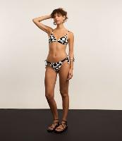 Biquíni Calcinha Laço Grosso com Estampa Calçadão e Efeito Empina Bumbum - 1