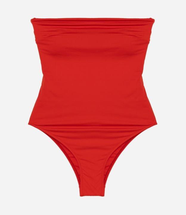 Maiô Tomara que Caia em Microfibra com Recorte nas Costas - 1