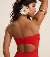 Maiô Tomara que Caia em Microfibra com Recorte nas Costas - 2