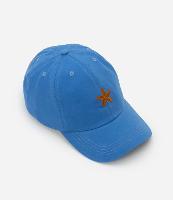 Boné Aba Curva em Sarja com Bordado Estrela do Mar - 1