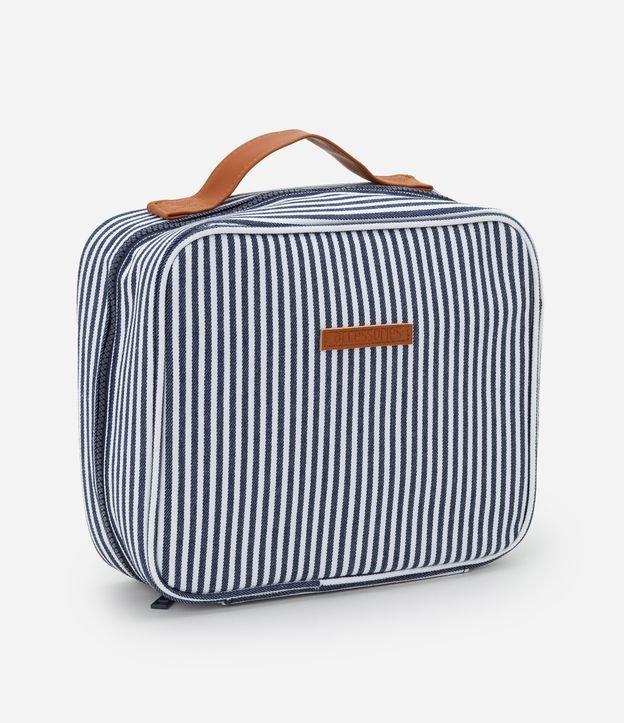 Nécessaire Hotel com Listras e Alça de Mão - 1