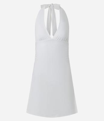 Vestido Frente Única com Amarração