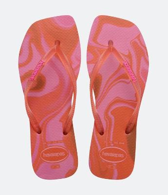 Chinelo Square com Estampa Abstrata Havaianas