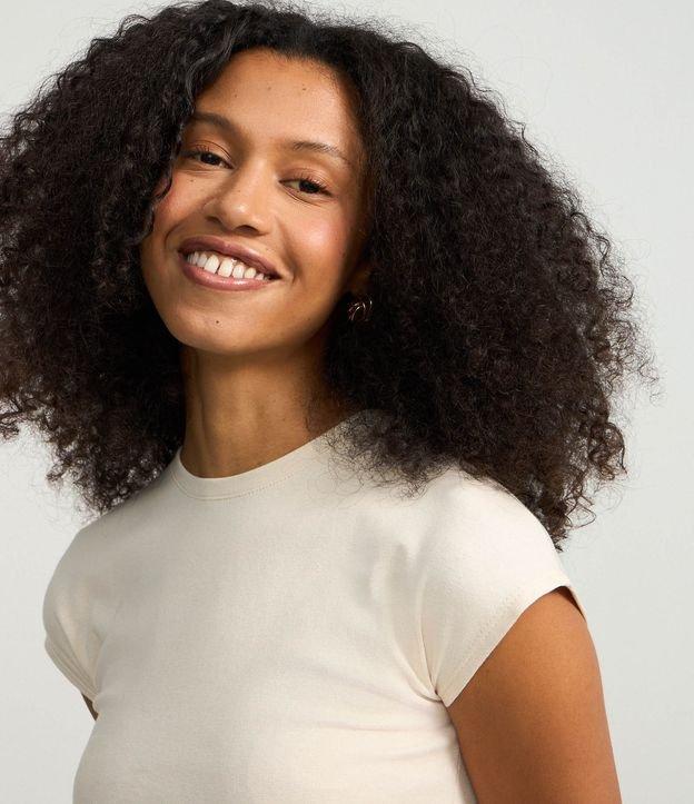 Blusa Básica em Ribana com Ombro Caído - 2